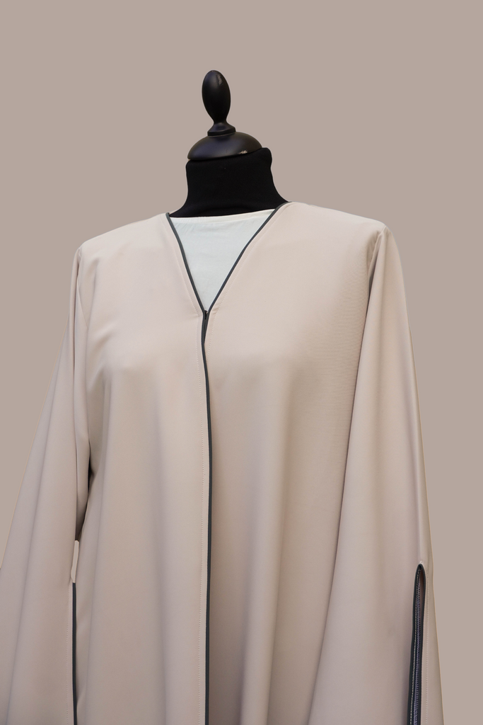 Long Open Sleeve Abaya - WC43