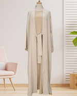 Load image into Gallery viewer, PLAIN LINEN ABAYA