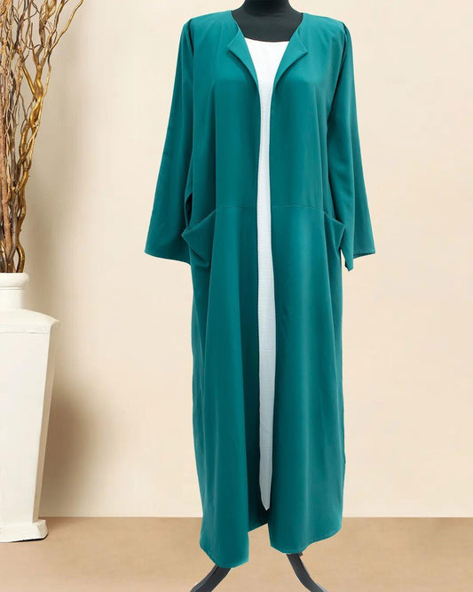 TURQIOSE LINEN WITH CY INNER